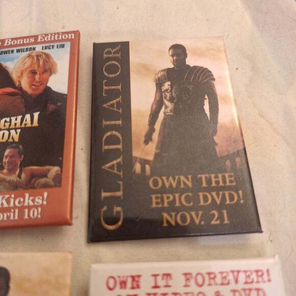 Vintage Movie DVD Promo Button Pin Back - Picture 3 of 5